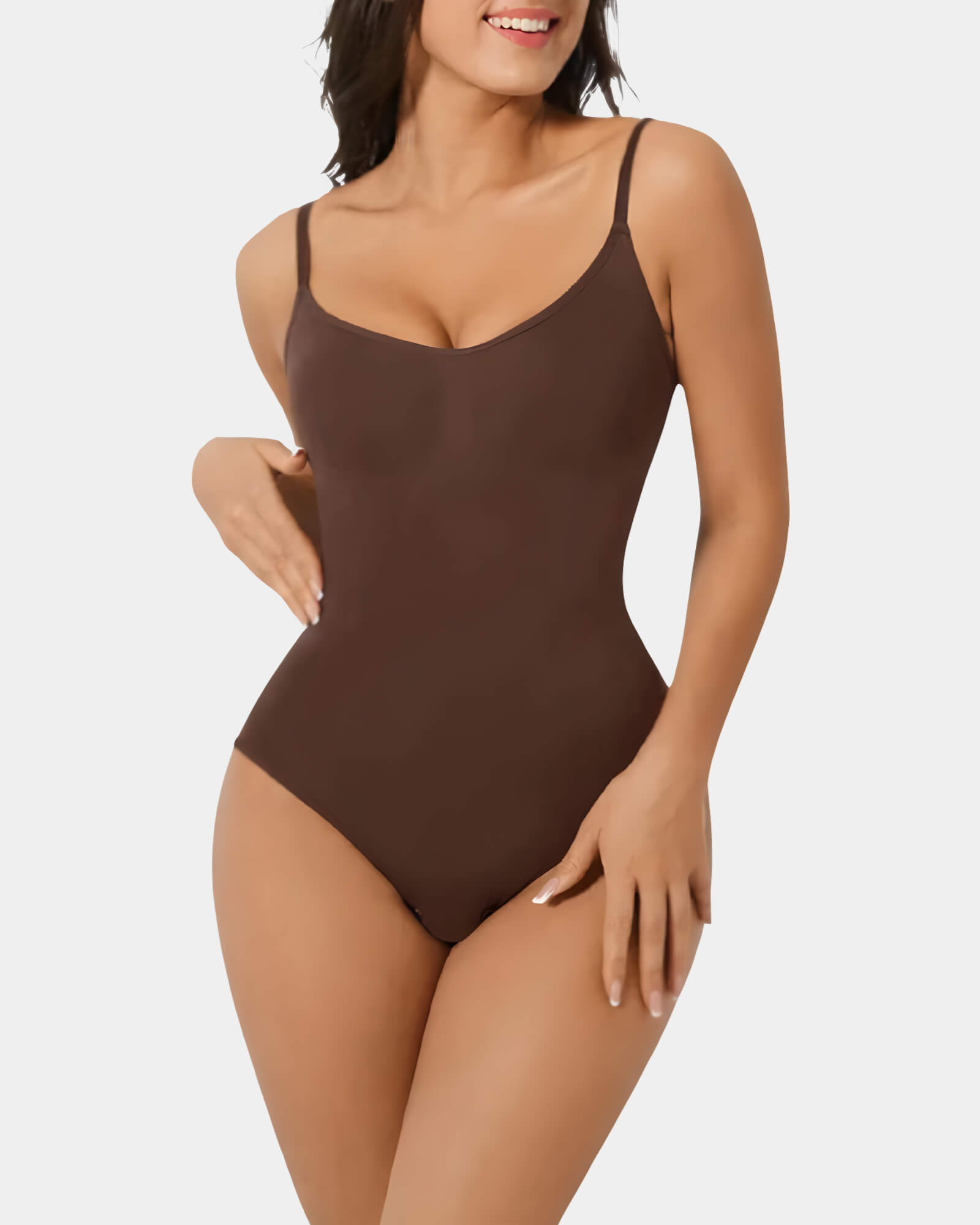 Brown Snatched Shapewear Bodysuit - My Store